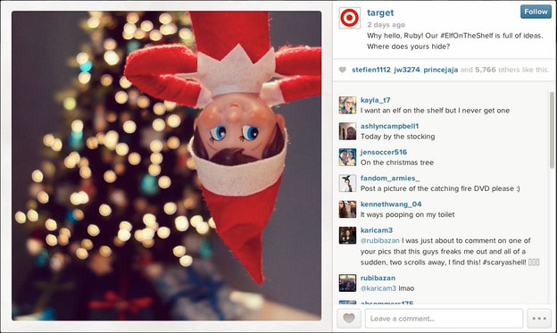 post de natal no instagram - como ganhar seguidores no instagram