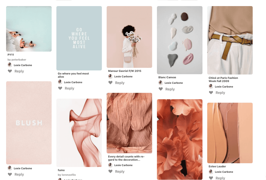 moodboard feed do instagram