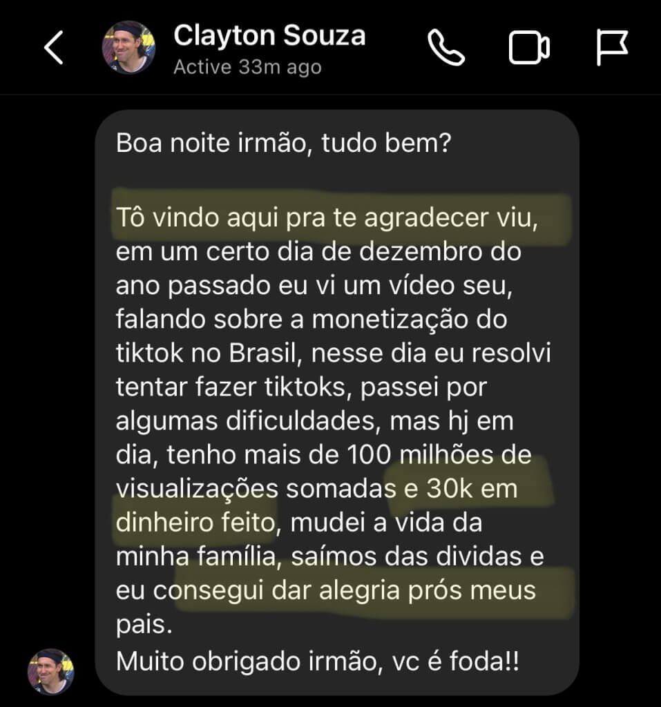 DEPOIMENTO FORMULA VIRAL 10X